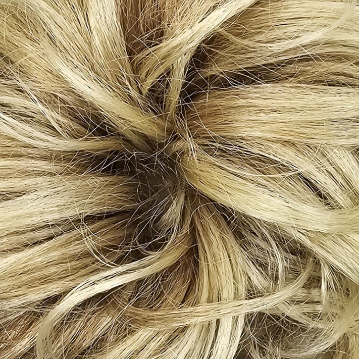 Scrunch Vine, Root Strawberry Blonde With Light Blonde