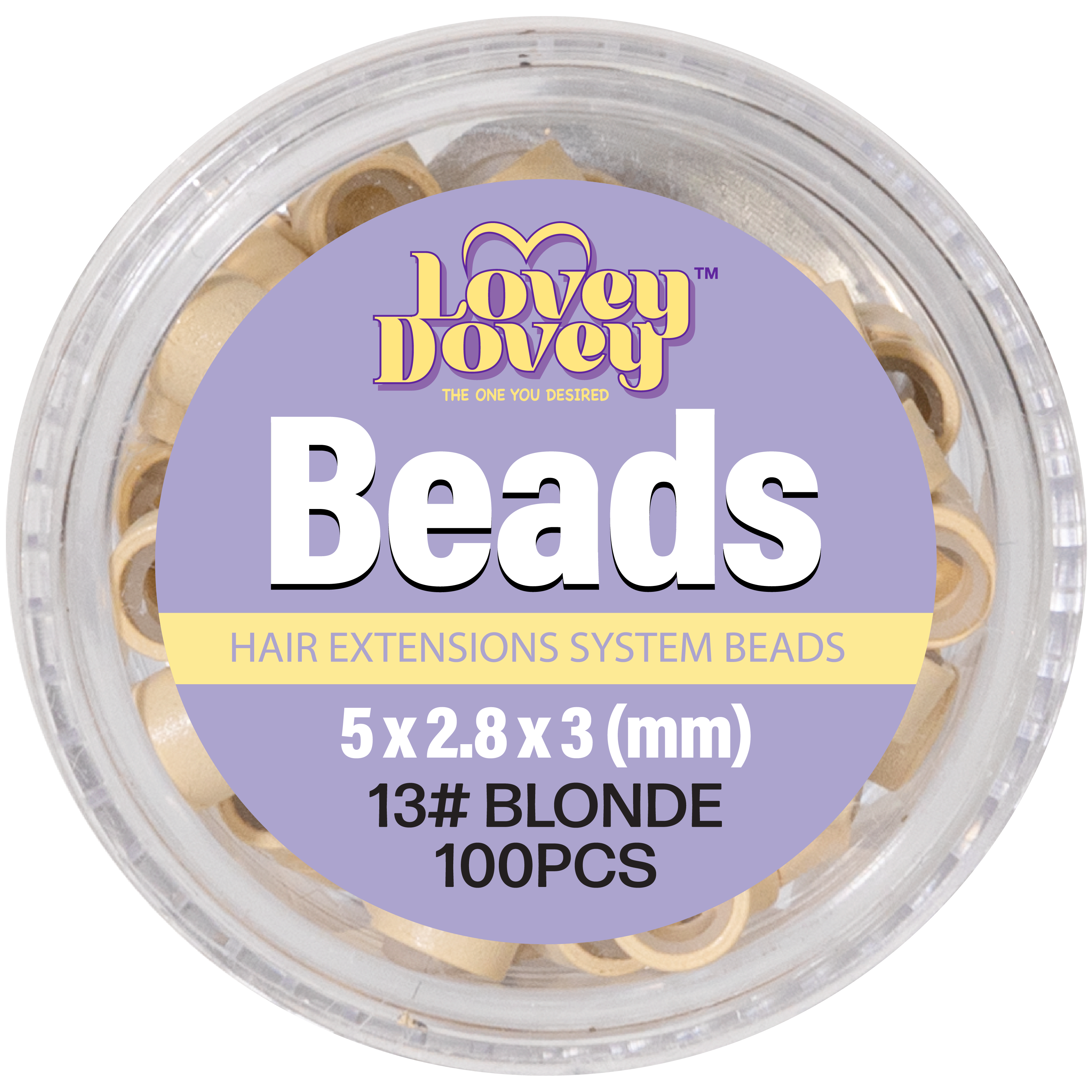 Lovey Dovey Beads - Blond (#13)